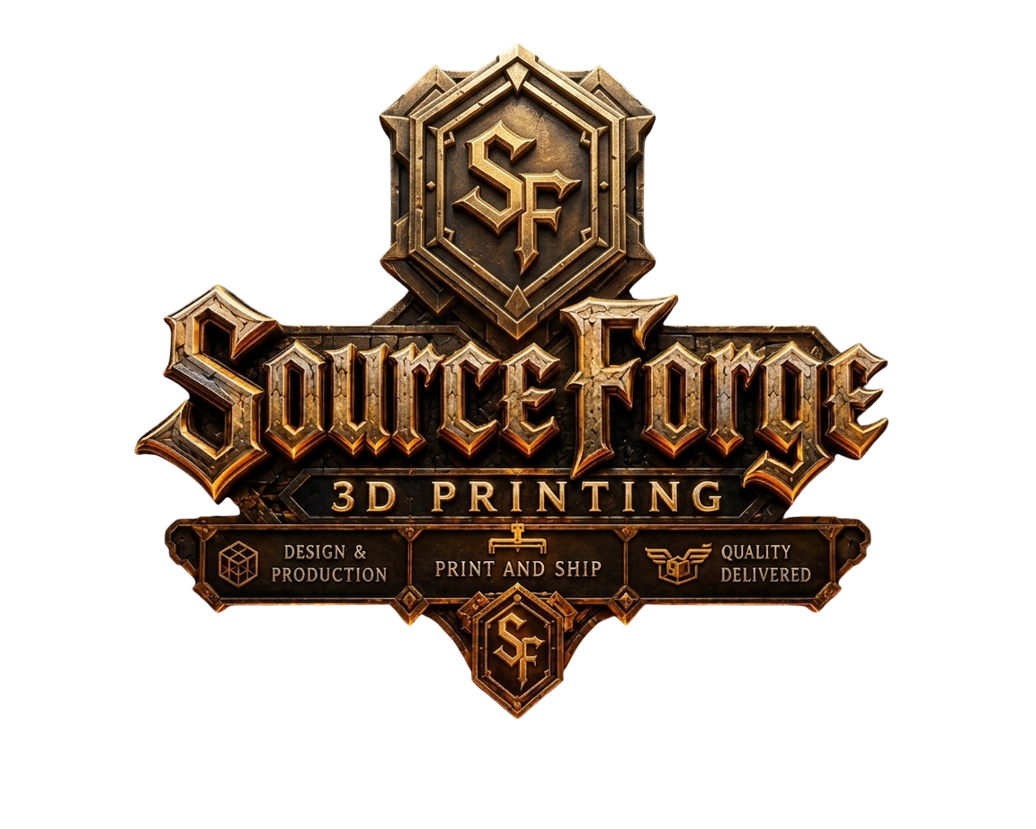 SourceForge 3D Printing logo